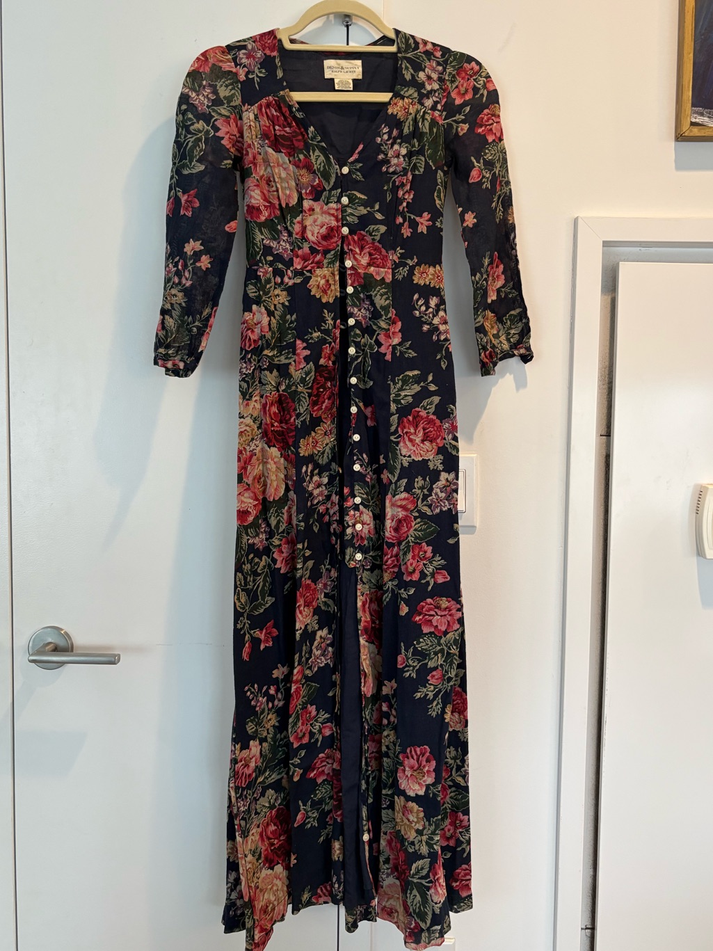 Ralph Lauren Denim And Supply Maxi Dress With Florals